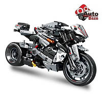 Конструктор мотоцикл Ямаха, гоночный мотоцикл Yamaha, конструктор мотоцикла 827 детали 33.3*18.5*13.7 см