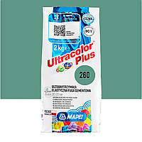 Цементная затирка MAPEI Ultracolor Plus 260 (оливковий) 2 кг (6026002A)