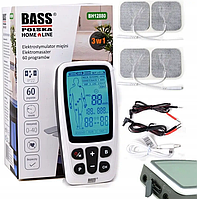 Електростимулятори м'язів 3 в 1, EMS, TENS, масаж Bass Polska BH 12880