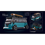 Конструктор SLUBAN M38-B1191 «Model Bricks»: Автомобіль для серфінгу, автобус 1:35, 276 деталей, фото 2