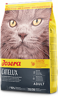 Josera Catelux корм для котов склонных к образованию комков шерсти, утка и картофель 10КГ