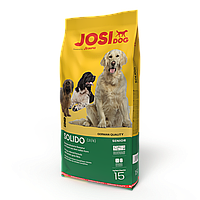 Josera JosiDog Solido сухий корм для малоактивних собак, птиця та мідії 15 кг