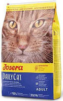 Josera DailyCat сухий беззерновий корм для котів, з ефектом виведення клубків шерсті, домашня птиця 10КГ