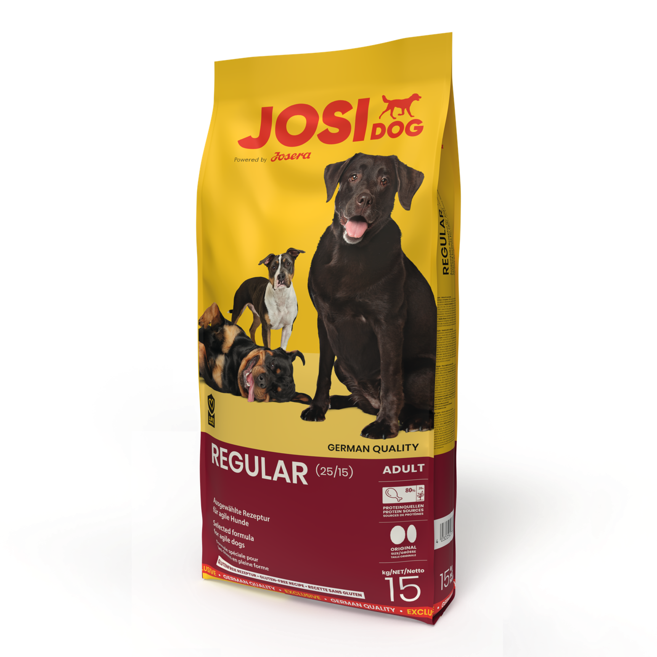 Сухий корм Josera JosiDog Regular для собак з високими енергетичними потребами 15 кг
