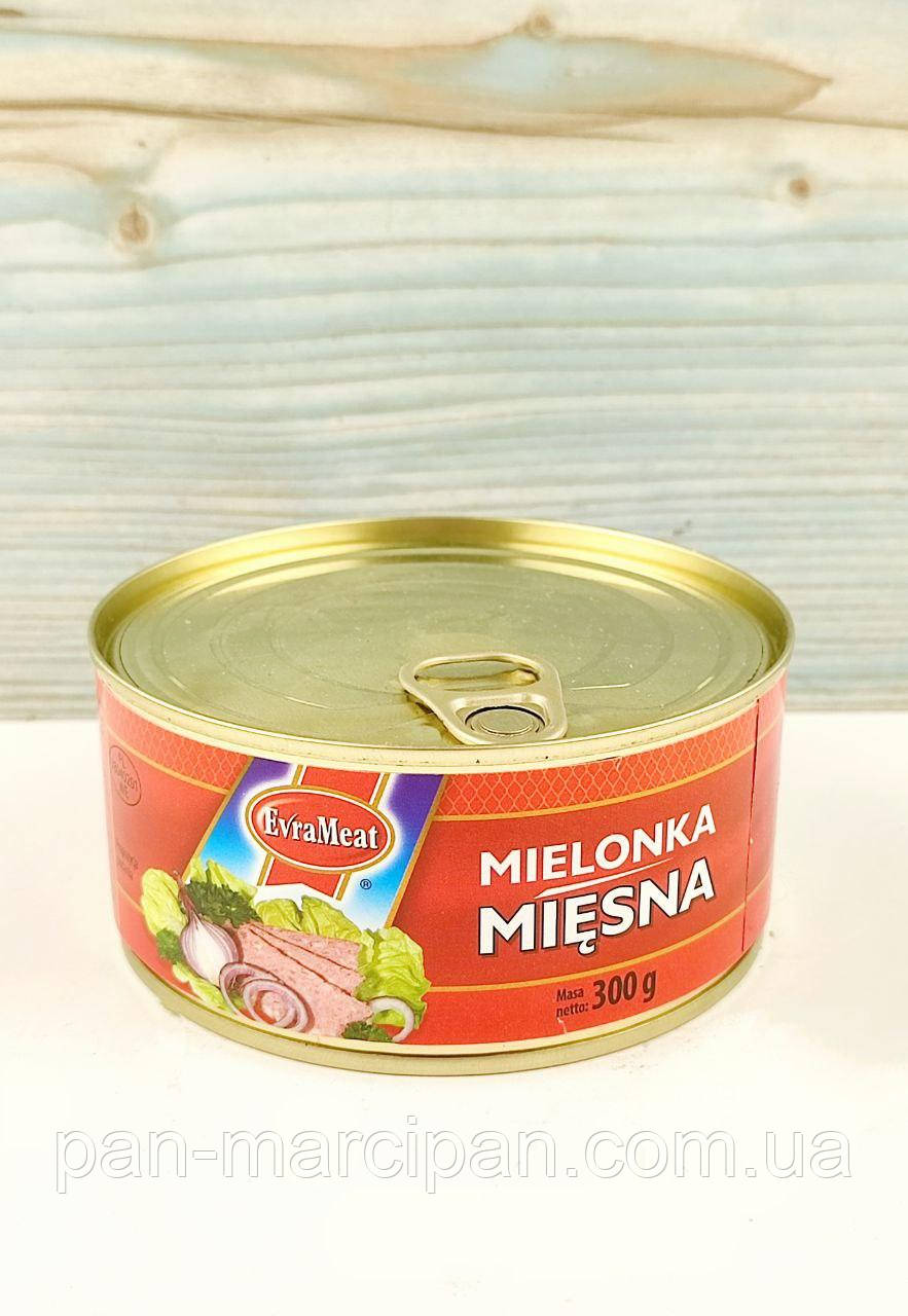 Консерва курячо-свиняча EvraMeat Mielonka Miesna 300 г Польща - фото 1 - id-p1904879302