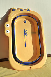 Ванна дитяча складна El Camino Croco 1141, Yellow