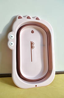 Ванна дитяча складна El Camino Croco 1141, Pink