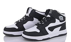 Демісезонні хайтопи для хлопчика, утеплені кросівки на хлопчика підлітка, підліткові хайтопи