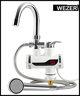 Кран водонагрівач із датчиком температури Wezer SDR-B15ST