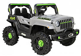 Дитячий електромобіль Spoko QD-V80 сірий машинка на акумуляторі 42300213