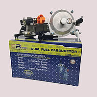 Газовый карбюратор для Генераторов 2-4,5 кВт. Карбюратор Газ-Бензин для Бензогенератора, газовый редуктор
