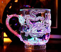 Декоративна 3D Світлодіодна чашка Дракон Сувенір Оригінальний подарунок