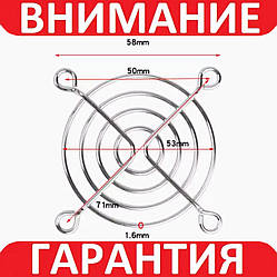 Вентилятор DC 12В 6х6х2.5см 2pin