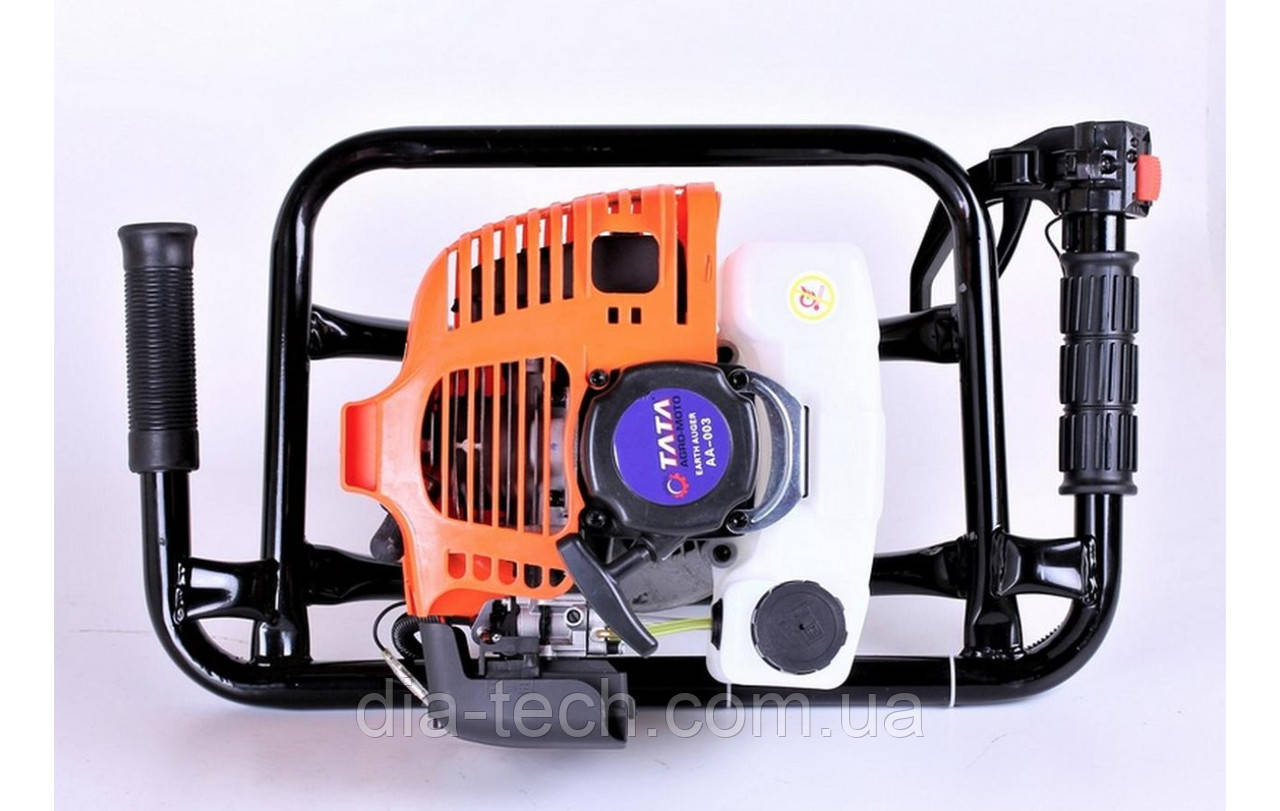 МОТОБУР БЕНЗИНОВИЙ (БЕЗ ШНЕКА) ТАТА МВ MD9680 ПОМАРАНЧЕВИЙ, фото 1