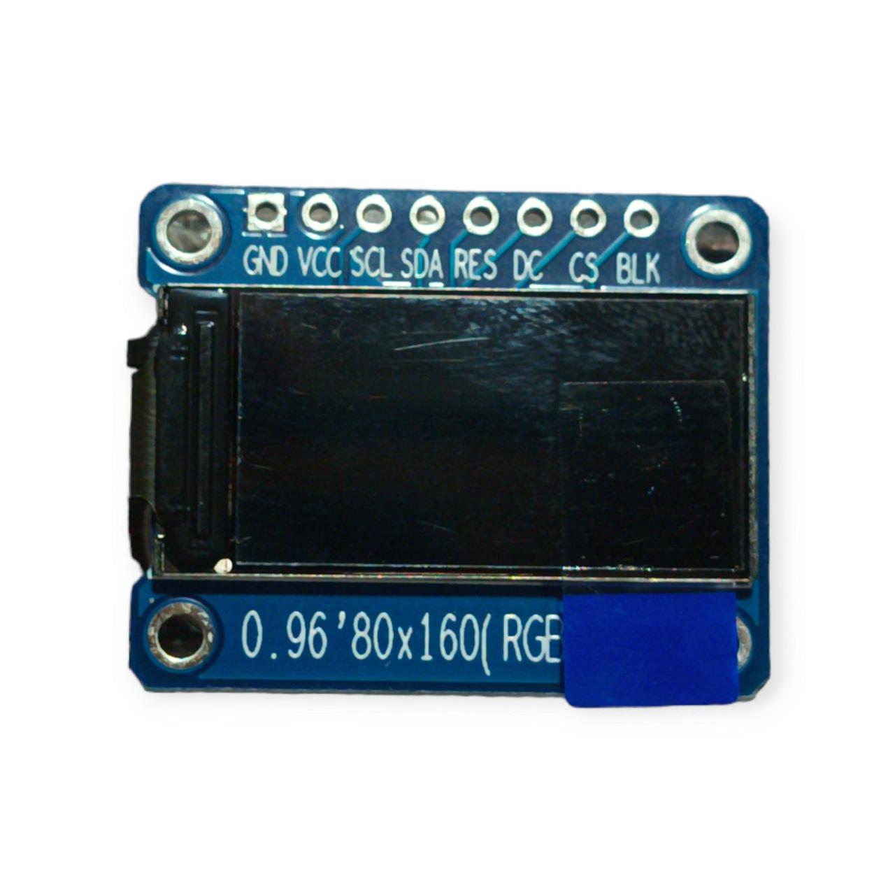 TFT 0.96" дисплей SPI 160x80 IPS (RGB) IC:St7735s