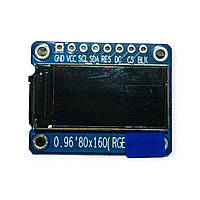 TFT 0.96" дисплей SPI 160x80 IPS (RGB) IC:St7735s