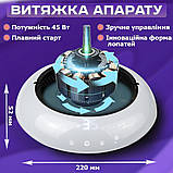 Фрезер для манікюру та педыкюру JMD-803 Pro 60 Вт з витяжкою 2 в 1 сенсорний манікюрний апарат для зняття гель лаку з фрезами, фото 6