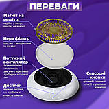 Фрезер для манікюру та педыкюру JMD-803 Pro 60 Вт з витяжкою 2 в 1 сенсорний манікюрний апарат для зняття гель лаку з фрезами, фото 5