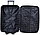 Набір валіз Bonro Style 3 шт текстильні дорожні на колесах чорно-вишневий 10010308, фото 9