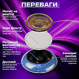 Фрезер для манікюру JMD-803 Pro 60 Вт з витяжкою 2 в 1 сенсорний манікюрний апарат для зняття гель лаку з фрезами, фото 5