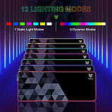 Килимок для мишки ONIKUMA MP006 RGB, чорний, фото 3