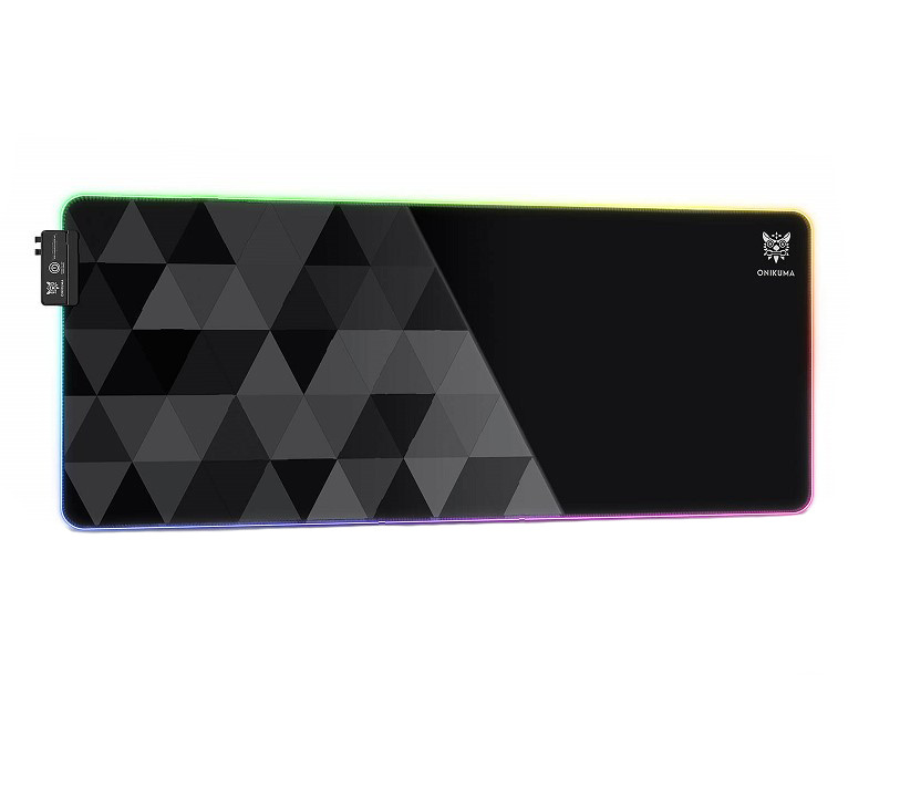 Килимок для мишки ONIKUMA MP006 RGB, чорний, фото 1