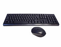 Набор 2 в 1 беспроводная клавиатура и мышка MHZ CMK-326 8885, черный