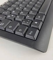 Набір 2 в 1 бездротова клавіатура та мишка CMK-329 8886, чорний, фото 3