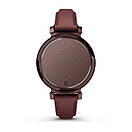 Смарт-годинник Garmin Lily 2 Classic Dark Bronze with Mulberry Leather Band, фото 3