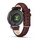 Смарт-годинник Garmin Lily 2 Classic Dark Bronze with Mulberry Leather Band, фото 7