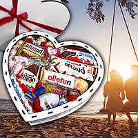 Подарочный набор Ferrero со сладостями для любимой девушки на день святого валентина и 8 марта