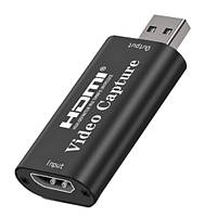 Карта видеозахвата внешняя, портативная, USB, HDMI, 1080p gr