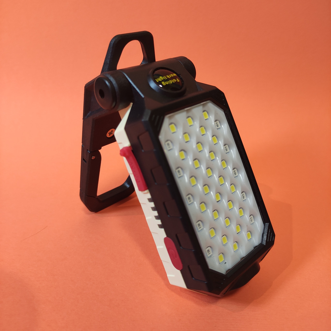 LED ліхтар на карабін, ручний ліхтарик led W598B, лід ліхтарик для авто на магніті