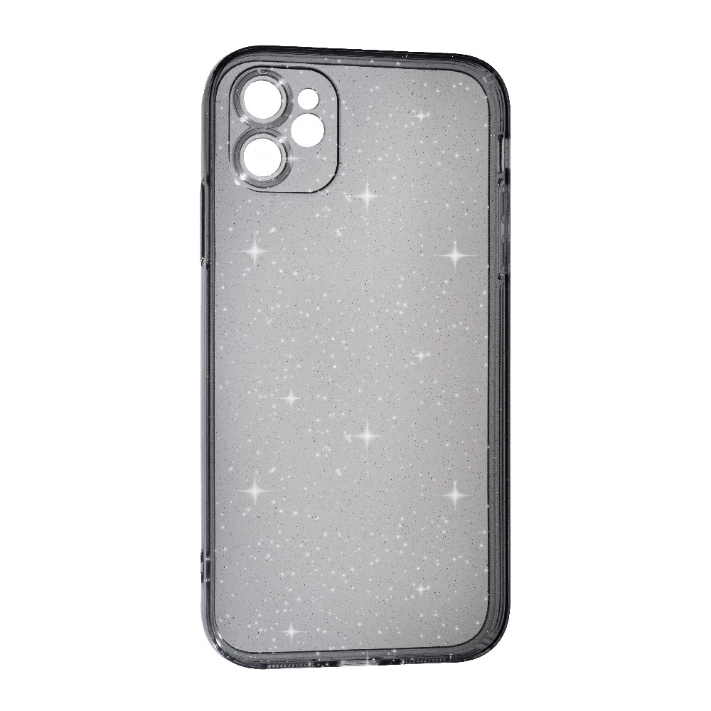Силіконовий чохол Clear Shine для Apple iPhone 12 Black