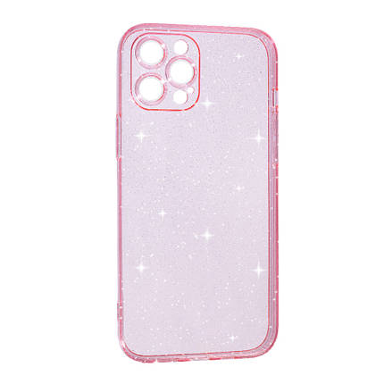 Силіконовий чохол Clear Shine для Apple iPhone 12 Pro Max Pink, фото 1