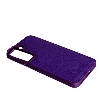 Чохол Leather Case для Samsung S22 Violet, фото 3