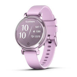 Смарт-годинник Garmin Lily 2 Metallic Lilac with Lilac Silicone Band