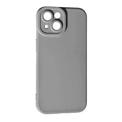 Силіконовий чохол SMTT для Apple iPhone 15 Grey, фото 1