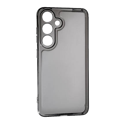 Силіконовий чохол Space Grey для Samsung S24 Transparent, фото 1