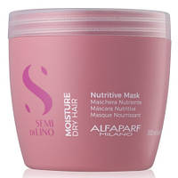 Увлажняющая питательная маска для волос Alfaparf Semi Di Lino Moisture Nutritive Mask 500 мл