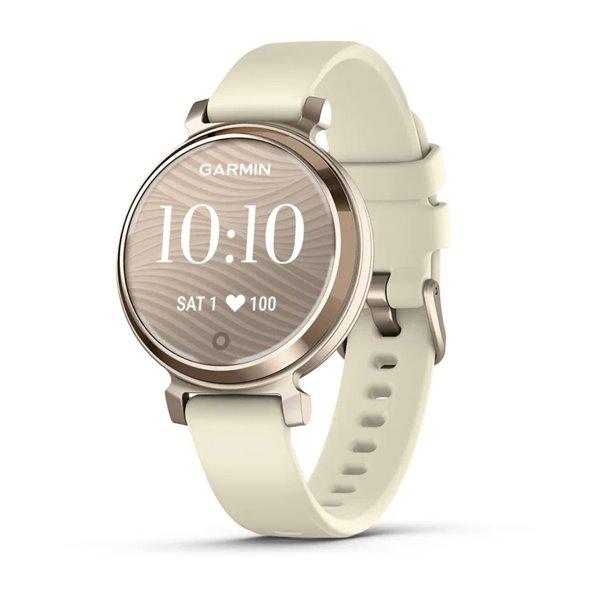 Смарт-годинник Garmin Lily 2 Cream Gold with Coconut Silicone Band