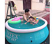 Басейн надувний сімейний Intex 28101 розмір 183x51см, об'єм 886л, фото 6