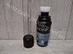 Рідкий крем-блиск чорний для взуття Coccine nano polish 75 мл з миттєвим блиском