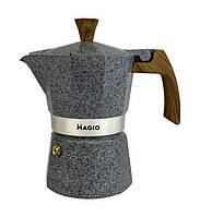 Гейзерная кофеварка (мока) MG-1010 2-3 чашки (100-120 мл кофе)
