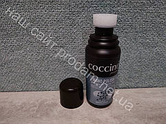 Рідкий крем-блиск для взуття коричневий Coccine nano polish 75мл з миттєвим блиском