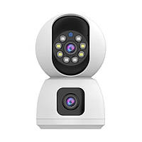 IP камера видеонаблюдения RIAS V380-V9L (v380 APP) Wi-Fi 2 объектива 2MP+2MP удаленным доступом (3_04446)