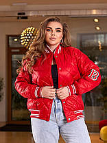 Куртка бомбер жіноча, фото 2