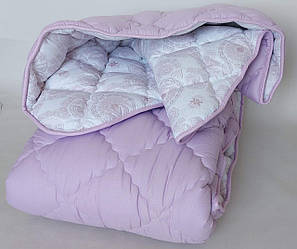 Ковдра стьобана евро розмір з наповнювачем холофабер 200*220 см в кольорах