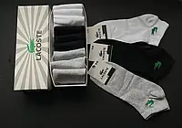 Набор Мужских Носков "Lacoste" - (9 пар + подарочная коробка с логотипом бренда)