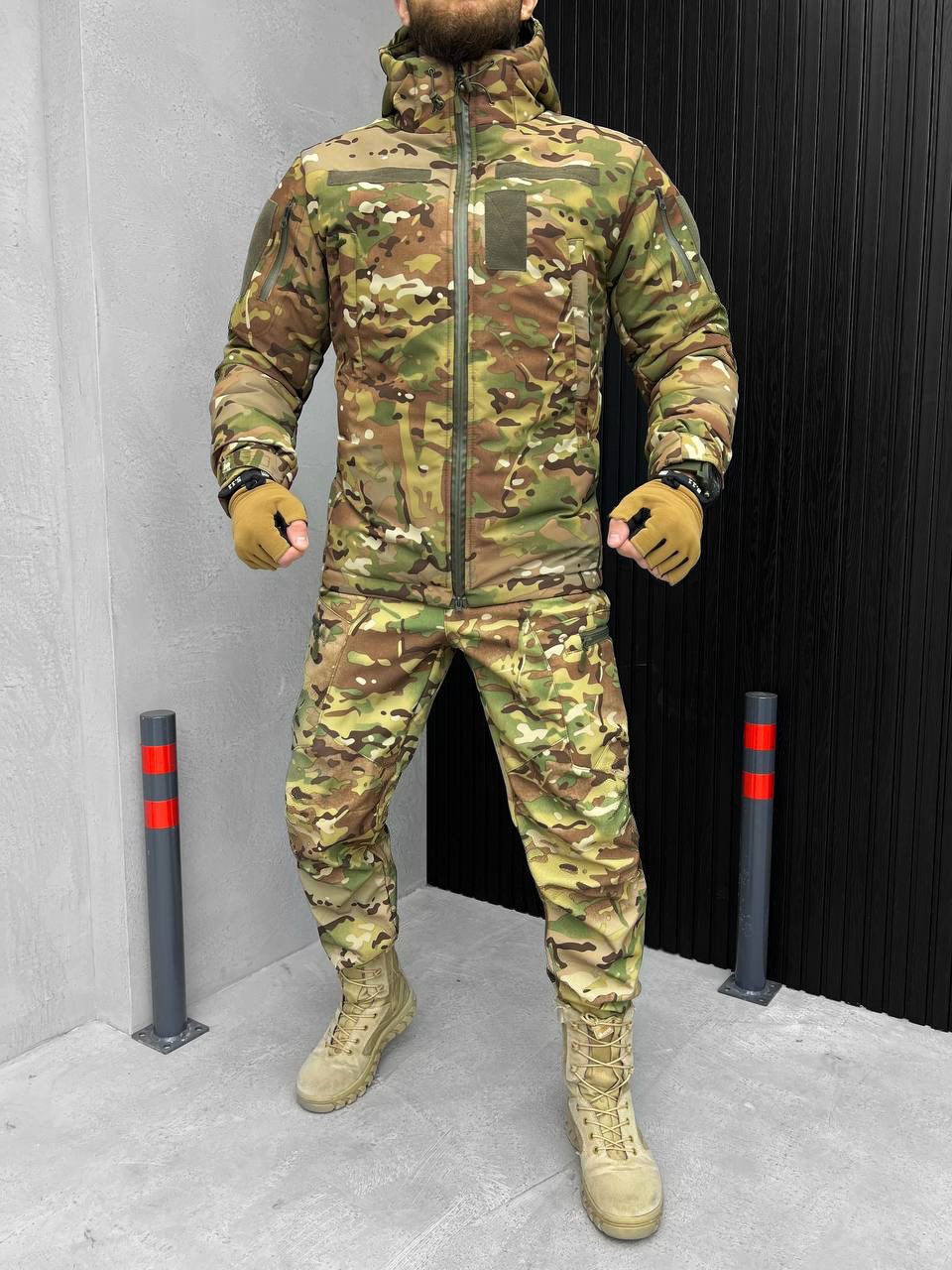 Зимовий тактичний костюм мультикам ambush 56 розмір
